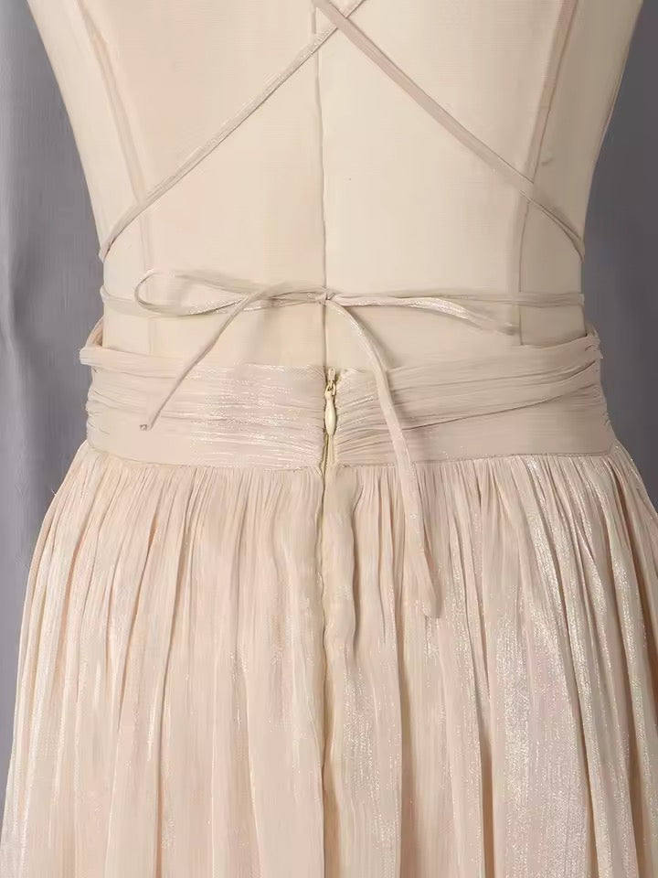 Plunge Neck Dress (PreOrder)