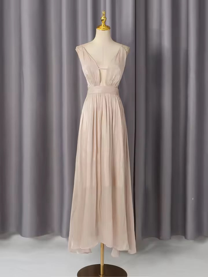 Plunge Neck Dress (PreOrder)