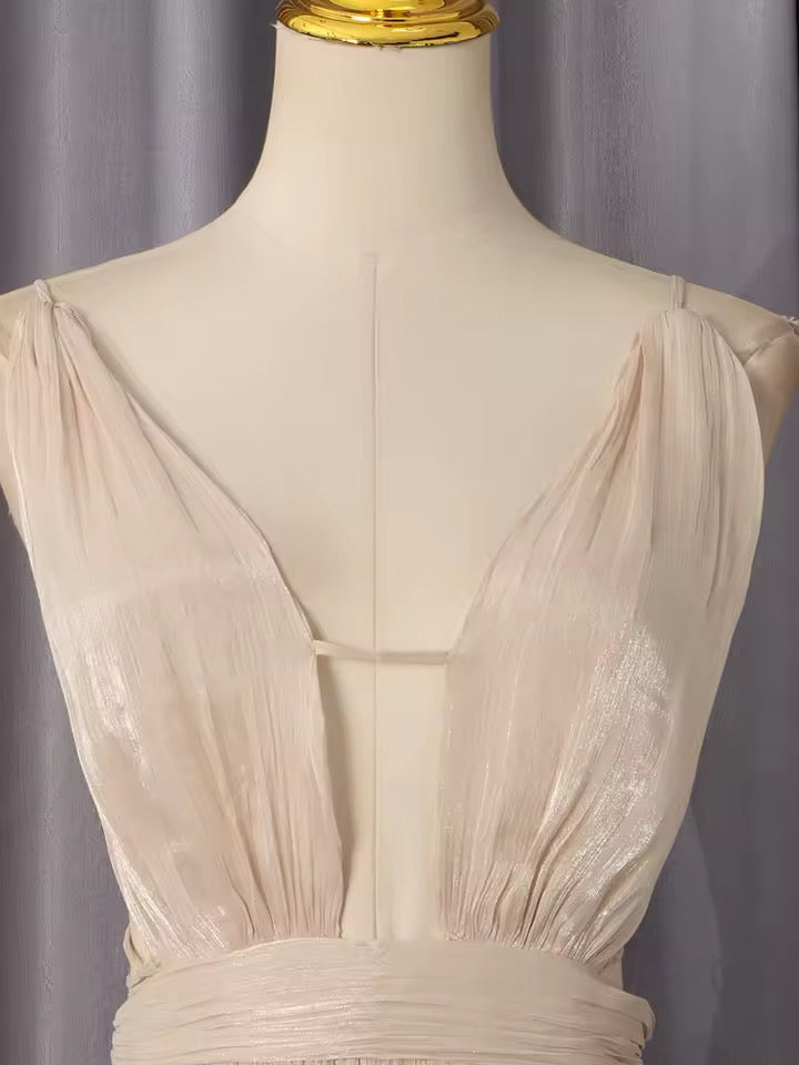 Plunge Neck Dress (PreOrder)